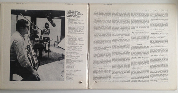 Stan Getz / Luiz Bonfá : Jazz Samba Encore! (LP, Album, Mono, Gat)