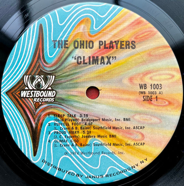 Ohio Players : Climax (LP, Album, Gat)