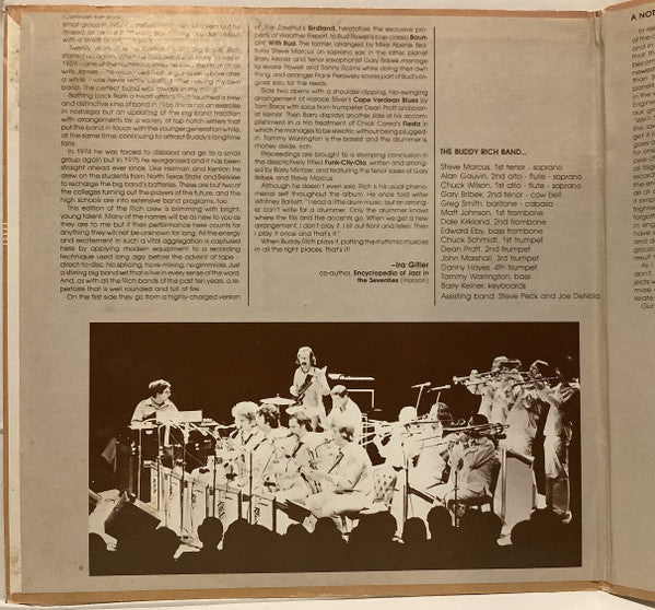 Buddy Rich : Class Of '78 (LP, Album, Club, CRC)
