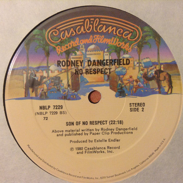 Rodney Dangerfield : No Respect (LP, Album, 72)