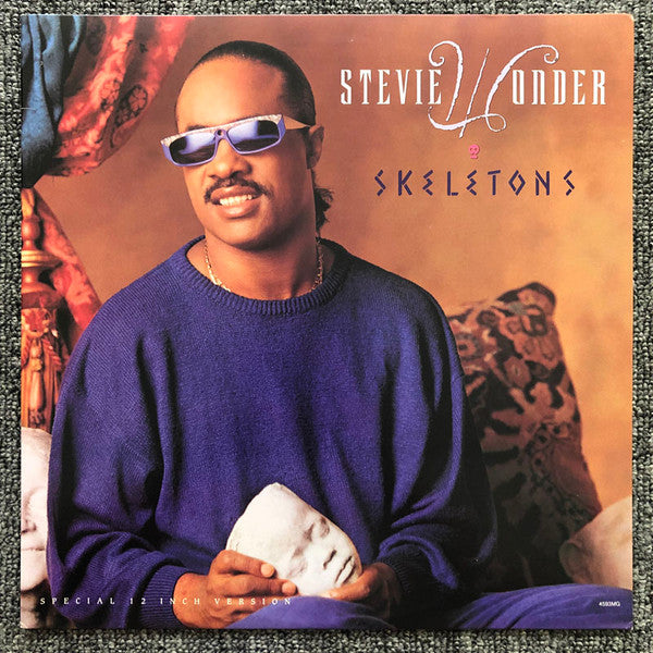 Stevie Wonder : Skeletons (12", Maxi)