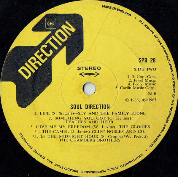 Various : Soul Direction (LP, Comp)
