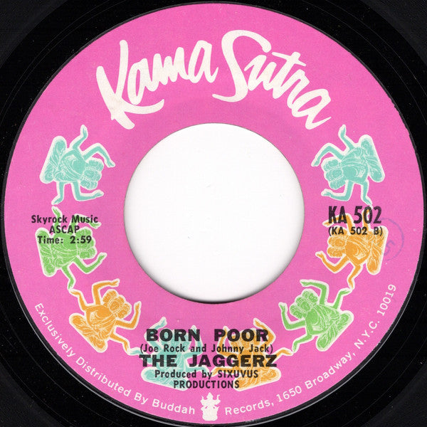 The Jaggerz : The Rapper (7", Single, Styrene, Alt)