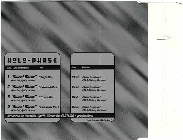 Holo-Phase : Sweet Music (CD, Maxi)