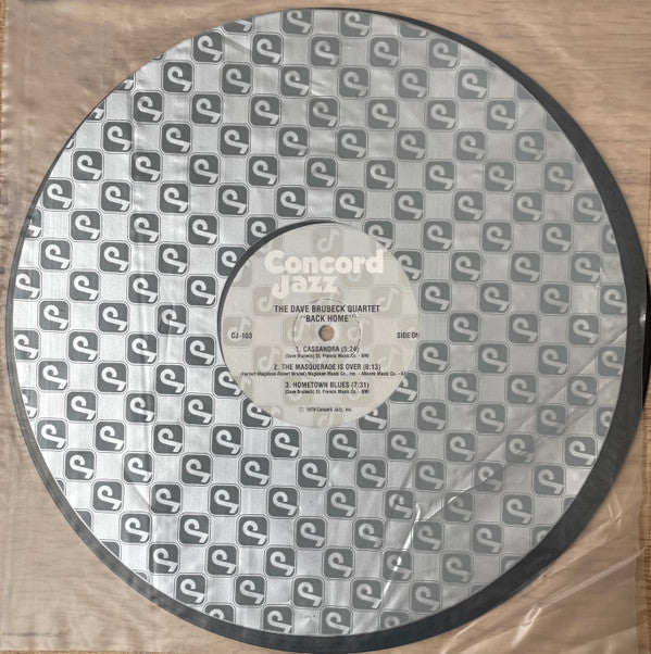 The Dave Brubeck Quartet : Back Home (LP, Album)