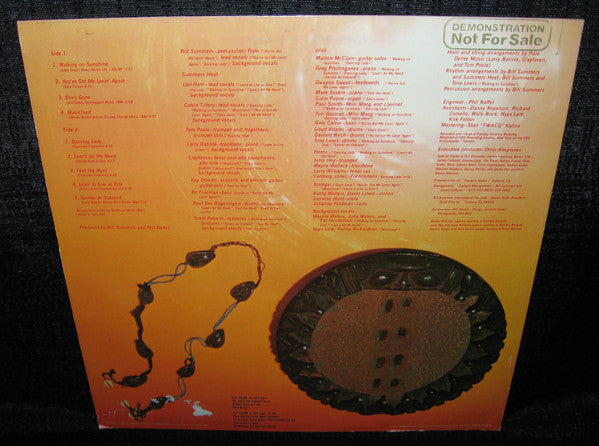 Bill Summers And Summers Heat* : On Sunshine (LP, Album)