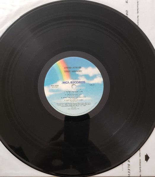 Lynyrd Skynyrd : Street Survivors (LP, Album, RE)