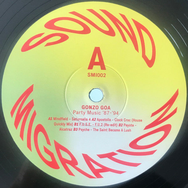 Various : Gonzo Goa - Party Music 87’- 94’ (2xLP, Comp)