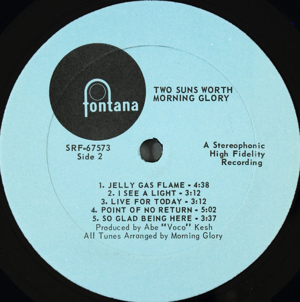 Morning Glory (5) : Two Suns Worth (LP, Album)