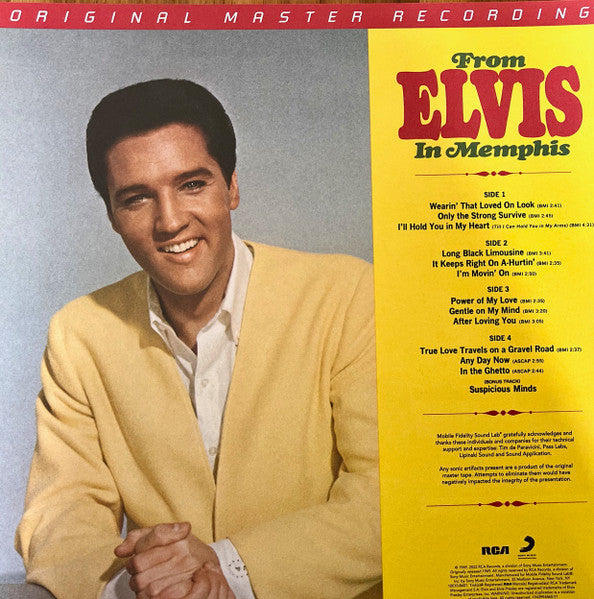 Elvis Presley : From Elvis In Memphis (2xLP, Album, RE, RM, 18 + Box, Ltd, Num)