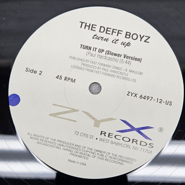 The Deff Boyz : Turn It Up (12")