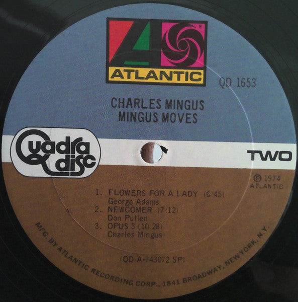 Charles Mingus : Mingus Moves (LP, Album, Quad)
