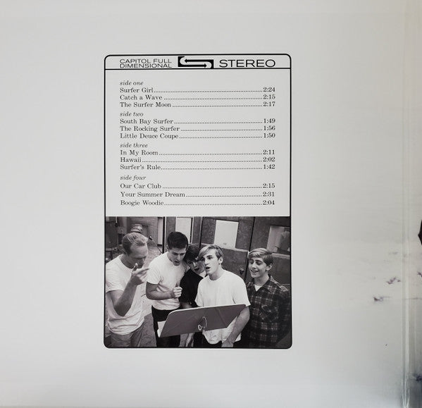 The Beach Boys : Surfer Girl (2xLP, Album, RE, RM, 180)