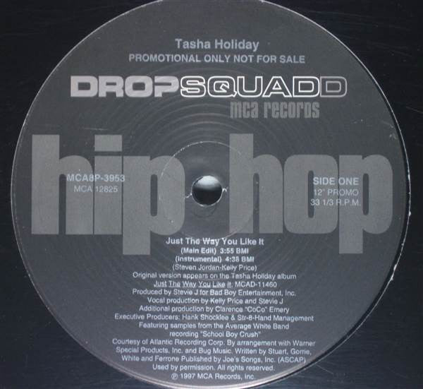 Tasha Holiday : Just The Way You Like It (12", Promo)