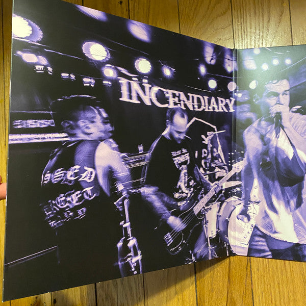 Incendiary (3) : Change The Way You Think About Pain (12", Album, Ltd, Sil)