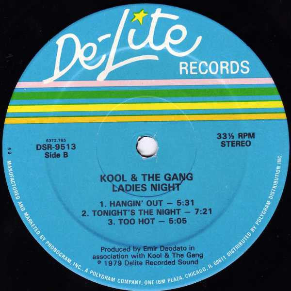 Kool And The Gang* : Ladies' Night (LP, Album, 53 )