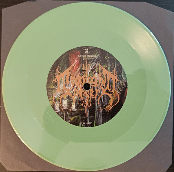 Moonlight Sorcery : Burning Embrace (7", Single, Gre)