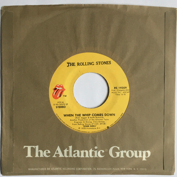 The Rolling Stones : Beast Of Burden (7", SP )