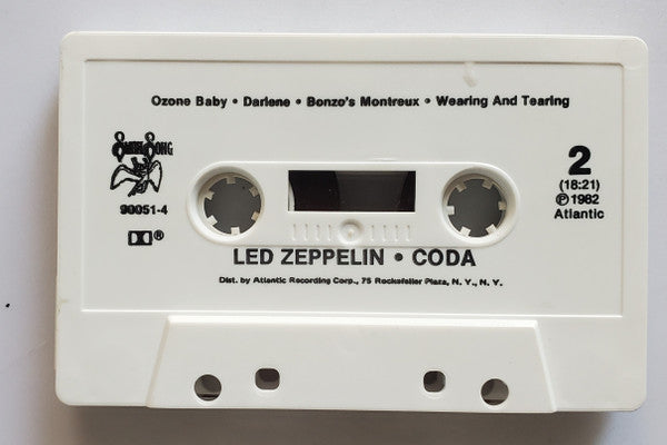 Led Zeppelin : Coda (Cass, Album)