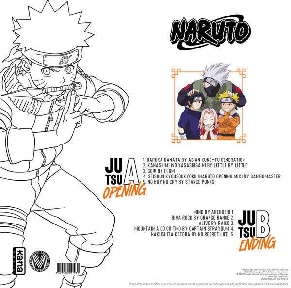 Various : Naruto Best Collection (LP, Comp, RE)