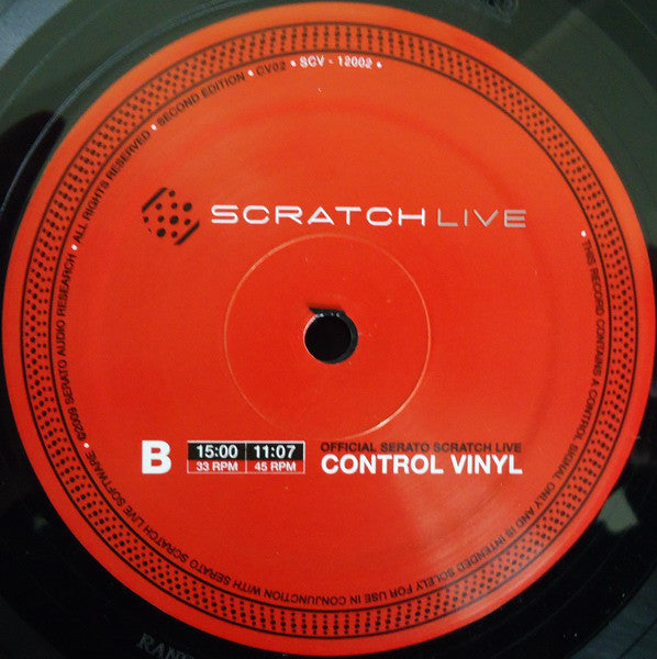 No Artist : Serato Scratch Live Control Record Second Edition (12")