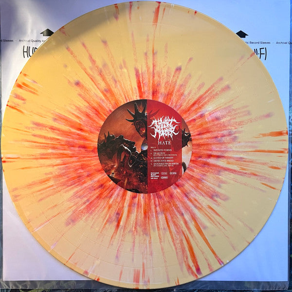 Thy Art Is Murder : Hate (LP, Album, Ltd, RE, Yel)