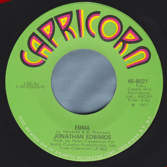 Jonathan Edwards (2) : Sunshine (7", Single, Mono, PL )