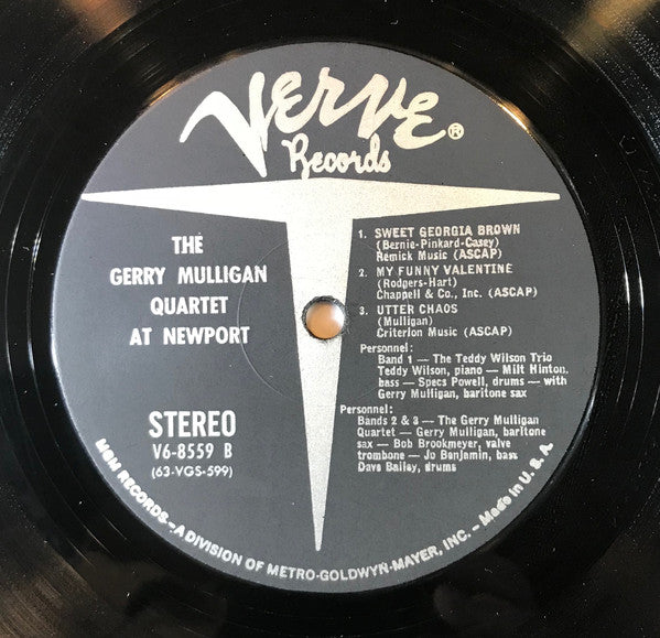 The Oscar Peterson Trio And Gerry Mulligan Quartet : The Oscar Peterson Trio And The Gerry Mulligan Quartet At Newport (LP)