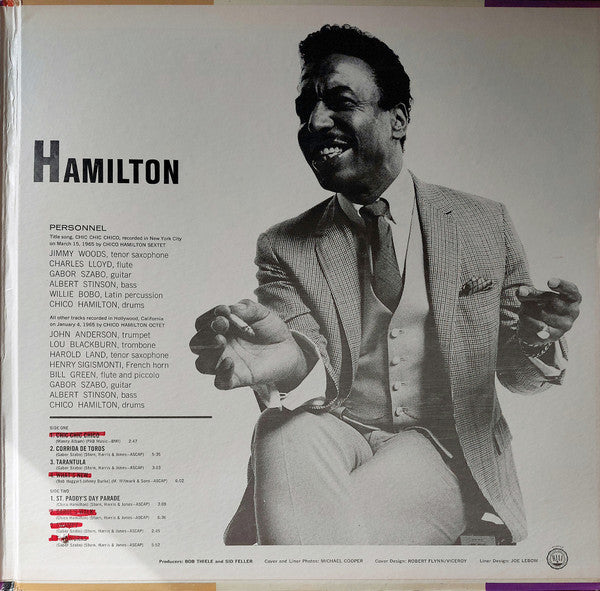Chico Hamilton : Chic* Chic Chico (LP, Album, RE, Gat)