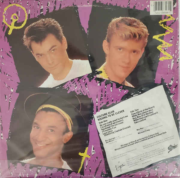 Culture Club : Kissing To Be Clever (LP, Album, Pit)