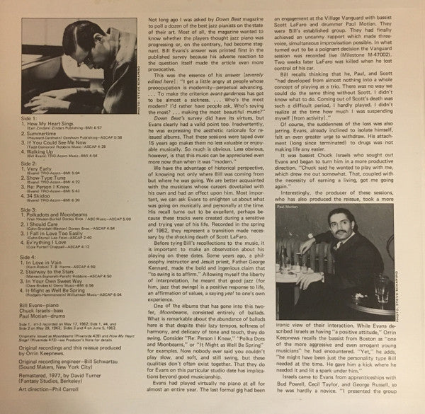 Bill Evans : The Second Trio (2xLP, Comp, RM, Gat)