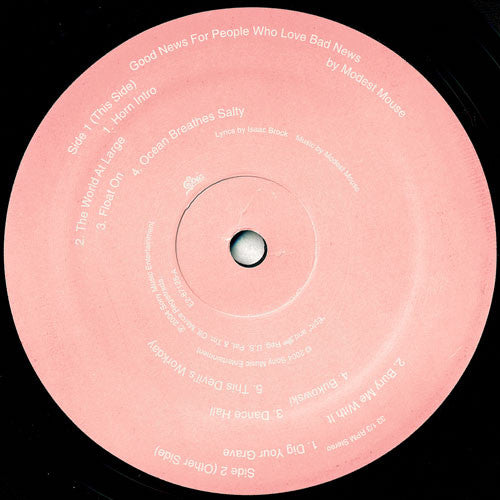 Modest Mouse : Good News For People Who Love Bad News (2xLP, Album, RE, 180)