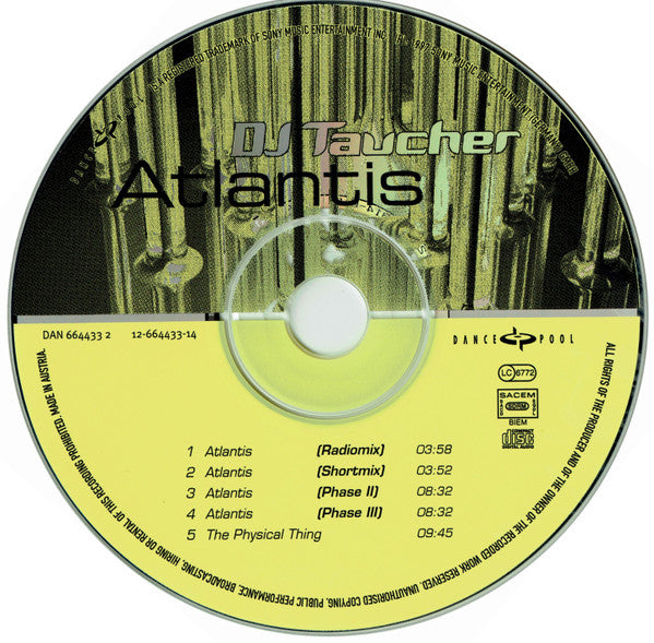 DJ Taucher* : Atlantis (CD, Maxi)