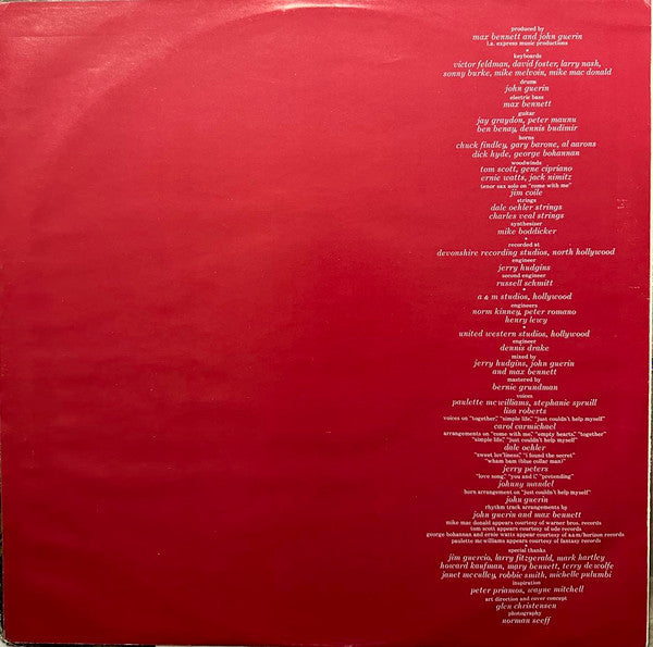 OC Smith : Together (LP, Album, Promo, Ter)