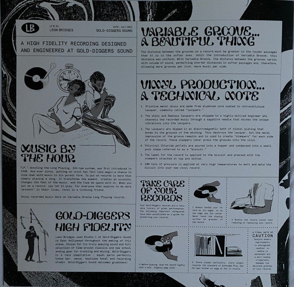 Leon Bridges : Gold-Diggers Sound (LP, Album)