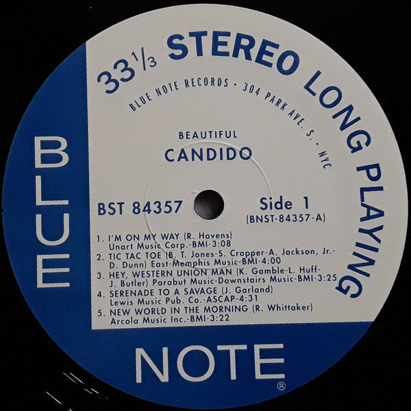 Candido : Beautiful (LP, Album, RE, Sco)