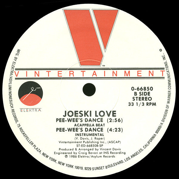 Joeski Love : Pee-Wee's Dance (12", RE)