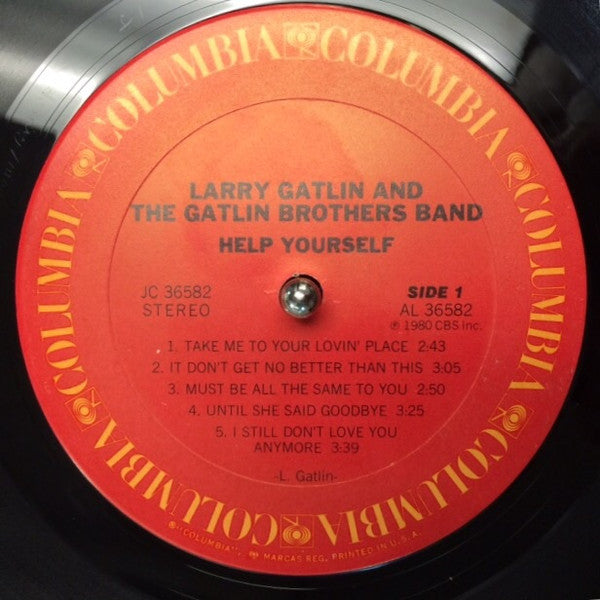 Larry Gatlin & The Gatlin Brothers Band* : Help Yourself (LP, Album, San)
