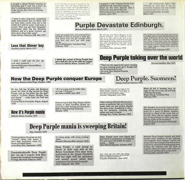 Deep Purple : Who Do We Think We Are (LP, Album, Gat)