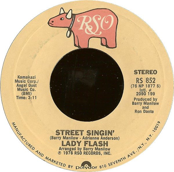Lady Flash (2) : Street Singin' (7")