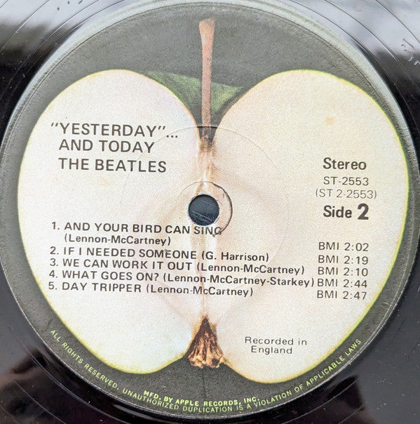 The Beatles : Yesterday And Today (LP, Album, Comp, RE, Los)