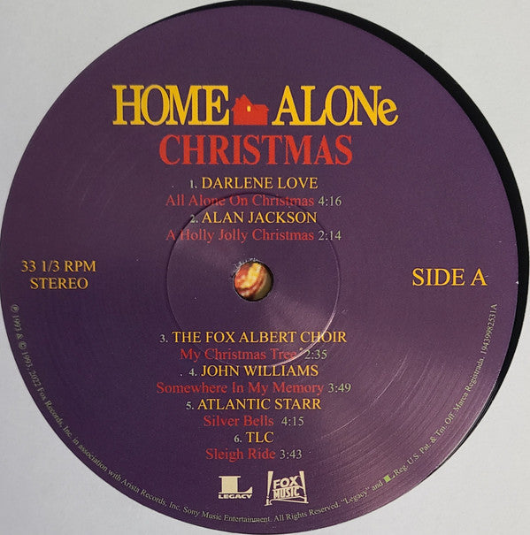 Various : Home Alone Christmas (LP, Comp, RE)
