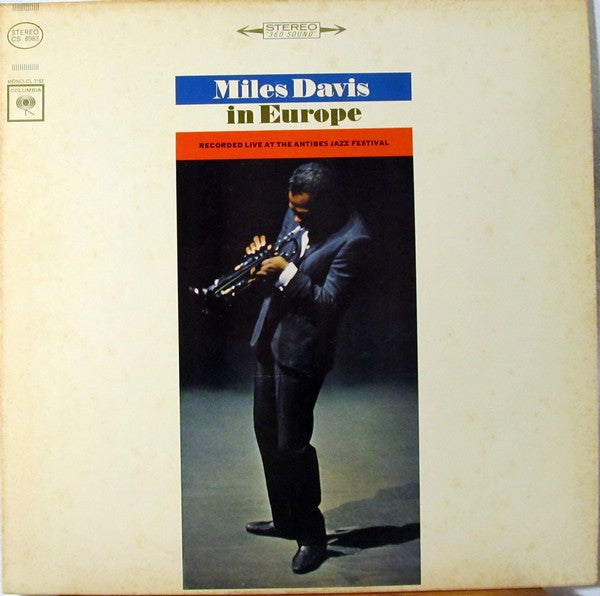 Miles Davis : Miles Davis In Europe (LP, Album, Ter)