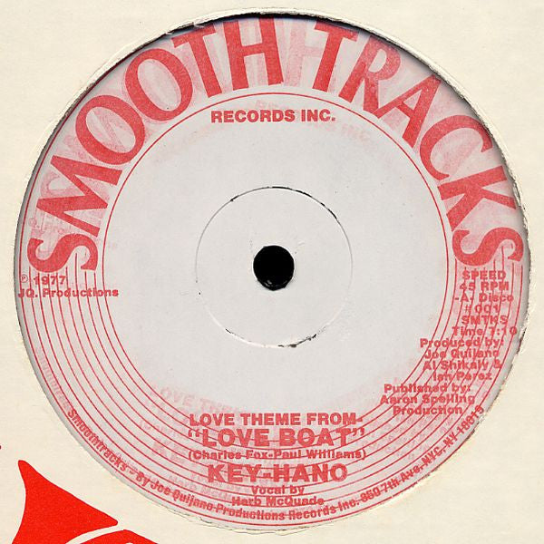 Key-Hano : Love Theme From Love Boat (12")