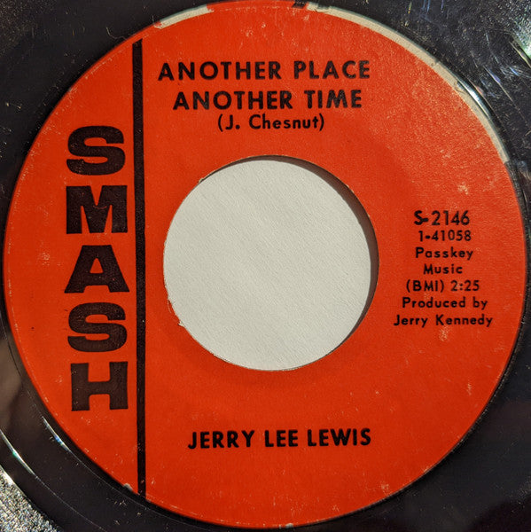 Jerry Lee Lewis : Another Place Another Time (7", Single, Styrene)