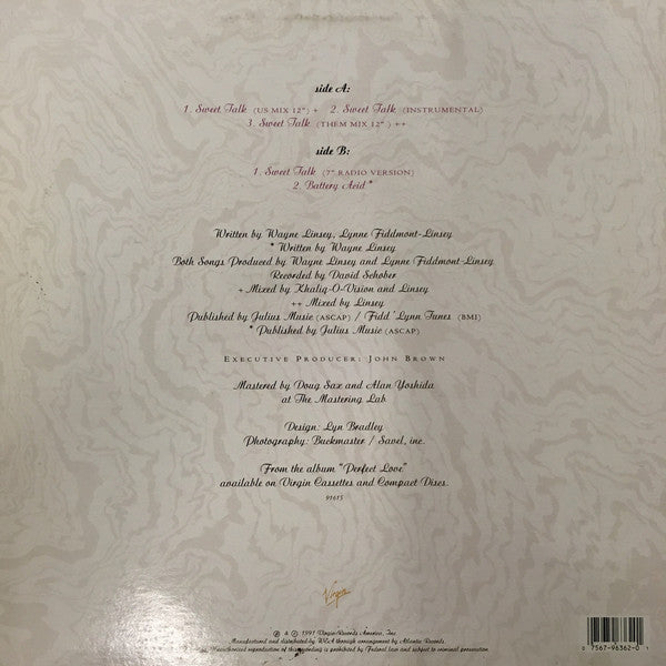 Linsey : Sweet Talk (12")