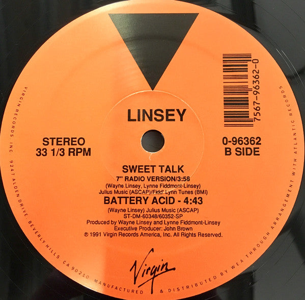 Linsey : Sweet Talk (12")