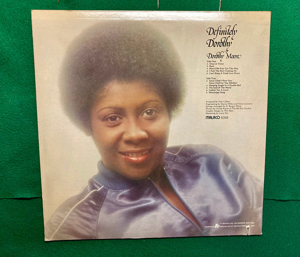 Dorothy Moore : Definitely Dorothy (LP, Album)