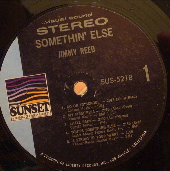 Jimmy Reed : Somethin' Else (LP, Comp)