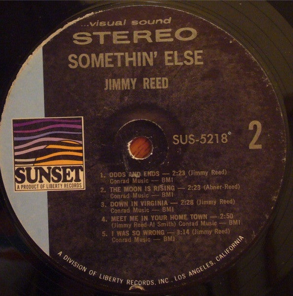 Jimmy Reed : Somethin' Else (LP, Comp)